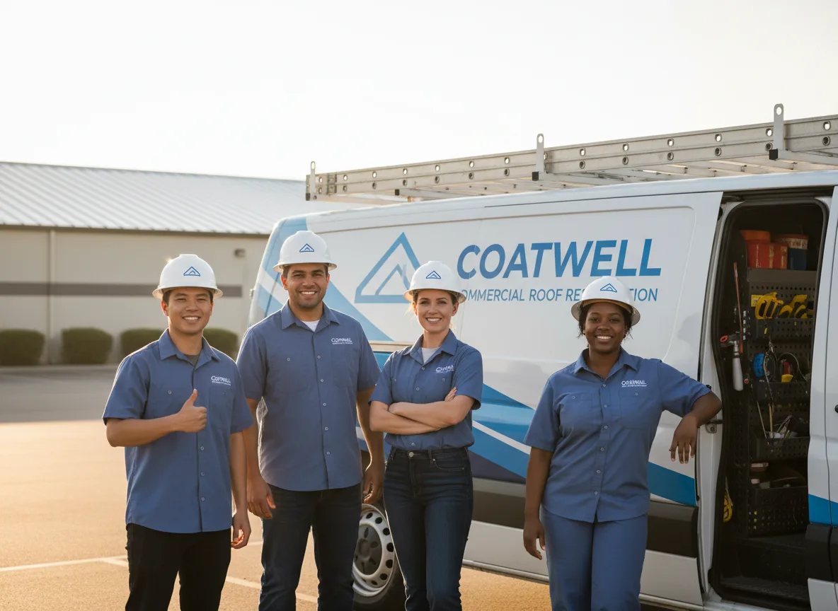 Commercial roof coating company in Humble, TX